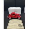 Image 2 : 1932 Chevy Roadstar Fire Chief and 1941 Chevy Flatbed Truck "Ajax", National Motor Museum, Mint with