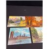 Image 2 : Lot of 6 Fine Art Prints by Gellman. 1  is 12" x24" 5 are 11"x 14"
