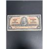 Image 2 : Bank of Canada 1937 King George $2 Bill - Good Condition