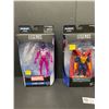 Image 2 : Lot of 3 Marvel Legend Series Figures in Original Boxes - BetaRay Bill, Nighthawk, Living Laser.