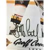 Image 2 : GEOFF COURTNALL SIGNED 11 X 14 PLAQUE DISPLAY