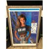 Image 1 : PAMELA ANDERSON FIRST ADVERTISING POSTER RARE CUSTOM FRAMED LABATT BLUE