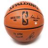 Image 1 : STEPH CURRY SIGEND SPALDING BASKETBALL (SCHWARTZ COA