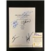 Image 2 : THE LORD OF THE RINGS CAST SIGNED SCRIPT COVER (RA COA)