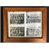 Image 1 : VINTAGE FRAMED 1934-35 FOOTBALL TEAM PHOTO