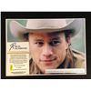 Image 2 : HEATH LEGER SIGNED BROKE BACK MOUNTAIN 8 X 10 (RA COA)