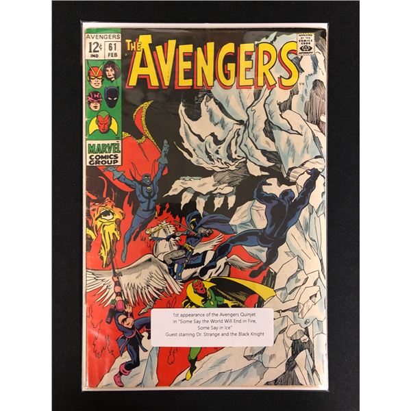 THE AVENGERS #61 (MARVEL COMICS)