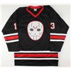 Image 3 : ARI LEHMAN SIGNED FRIDAY THE 13TH HOCKEY JERSEY (BECKETT COA)