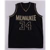 Image 3 : GIANNIS ANTETOKOUNMPO SIGNED MILWAUKEE BUCS JERSEY (JSA COA)
