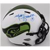 Image 1 : MATT HASSELBECK SIGNED SEATTLE SEAHAKS LUNAR ECLIPSE HELMET (BECKETT COA)
