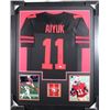 Image 1 : BRANDON AIYUK SIGNED AND CUSTOM FRAMED SAN FRANCISCO JERSEY (JSA COA)