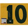 Image 2 : PELE SIGNED TEAM BRAZIL SOCCER JERSEY (PSA COA)