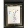 Image 1 : THE HUNGER GAMES CAST SIGNED AND FRAMED 8 X 10 (RA COA)