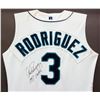 Image 2 : Seattle Mariners Alex Rodriguez Autographed Framed Game Used White Rawlings Jersey & 8x10 Photo Coll