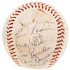 Image 8 : 1969 Oakland A's Team Signed Signed Official Baseball With 26 Signatures Including Joe DiMaggio JSA