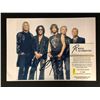 Image 2 : AEROSMITH SIGNED 8X10 PHOTO (RA COA)