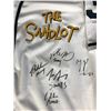 Image 2 : THE SANDLOT CAST SIGNED BASEBALL JERSEY FITTERMAN COA)