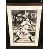 Image 1 : VINTAGE BABE RUTH FRAMED 20 X 24 PORTRAIT