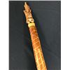 Image 3 : HAND CARVED TEAK WALKING STICK