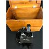 Image 2 : VINTAGE MICROSCOPE IN BOX