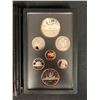 Image 1 : 1984 Canada 7 Coin Silver Dollar PROOF Set