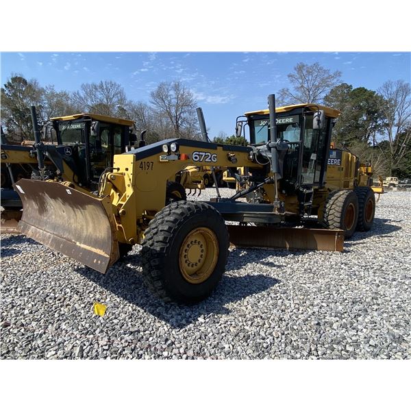 2009 JOHN DEERE 672G Motor Grader