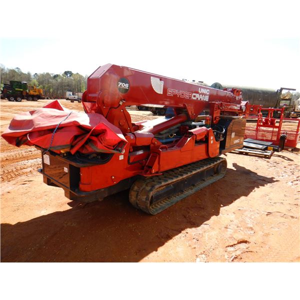 2020 UNIC  URW-706C4U SPYDERCRANE Crawler Crane