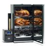 Image 2 : Digital 4 rack electric smoker with 5 flavour variety pack of bisquettes (120 count)