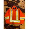 Image 1 : Tough Duck Hi Vis Jacket, M with Who Cares logo