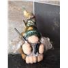 Image 1 : Gnome with multi coloured hat with white hair by Dome Gnome
