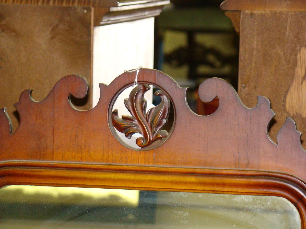 Antique Shaving Mirror