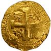 Image 1 : Peru 1737-LN,  Gold Cob 8 Escudos, KM-38.2, MS62