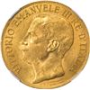Image 1 : Italy 1911 R Gold 50 Lire "50th Anniversary of Kingdom".  FR-25  NGC MS61