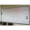 Image 1 : Dry Erase White Board Wall Mounted w/ Clips & Pens 95"x48"