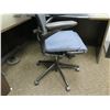 Image 9 : Wooden 'L' Shaped Desk 66"x78" w/ Haworth Chair & File Drawers (Stand/Contents not included)