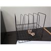 Image 10 : Wooden 'L' Shaped Desk 66"x76" w/ Haworth Chair, File Drawers & Contents (Stand not included)