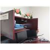 Image 18 : Wooden 'L' Shaped Desk w/ Hutch 72"x85"x67"H, File Drawers, Dell Monitors, Keyboard (Stand not inclu