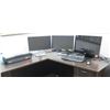 Image 1 : HP & Dell Monitor, Fellowes Jupiter2 Laminator (Desk Not Included)