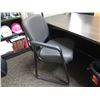 Image 4 : Wooden Table Desk 60"x30" w/ Stationary Upholstered Armchair