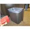 Image 6 : Wooden  Desk 66"x24"x29"H w/ Rolling Chair & Trash Can (Contents/Electronics not included)