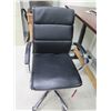 Image 9 : Metal Wood Laminate Desk 60"x30" w/ Rolling Chair (Contents Not Included)