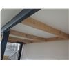 Image 5 : Long Wooden Table 97"x47"x41"H w/ White Top (Contents not included)