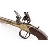 Image 3 : Antique English Flintlock All-Brass Boxlock Pocket Pistol, by Jackson