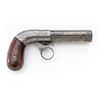 Image 1 : Rare Antique G. Leonard, Jr. Double Action Ring-Trigger Pepperbox Pistol