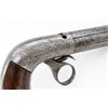 Image 4 : Rare Antique G. Leonard, Jr. Double Action Ring-Trigger Pepperbox Pistol