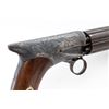 Image 7 : Antique Blunt & Syms Saw-Handle Double Action Ring-Trigger Pepperbox Pistol