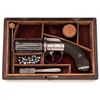 Image 1 : Antique Cased British Bar-Hammer Pepperbox Revolving Pistol of High Quality, but Unmarked