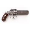 Image 5 : Antique Cased Allen & Thurber Double-Action Bar-Hammer Revolving Pepperbox Pistol