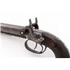 Image 2 : Antique British Double-Barrel Large-Bore Percussion Howdah Pistol
