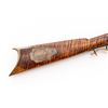 Image 2 : Antique American Late-Style Kentucky Percussion Long Rifle